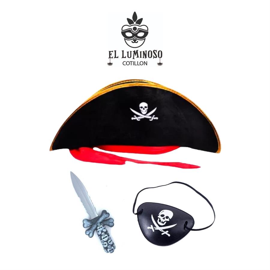 SET PIRATA DISFRAZ