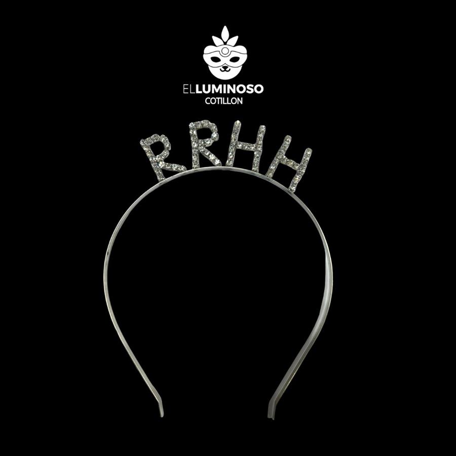 VINCHA STRASS METAL RRHH