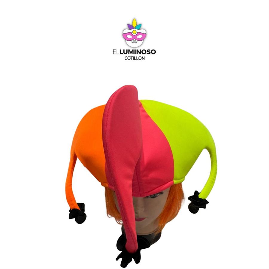 SOMBRERO ARLEQUIN FLUO GRANDE
